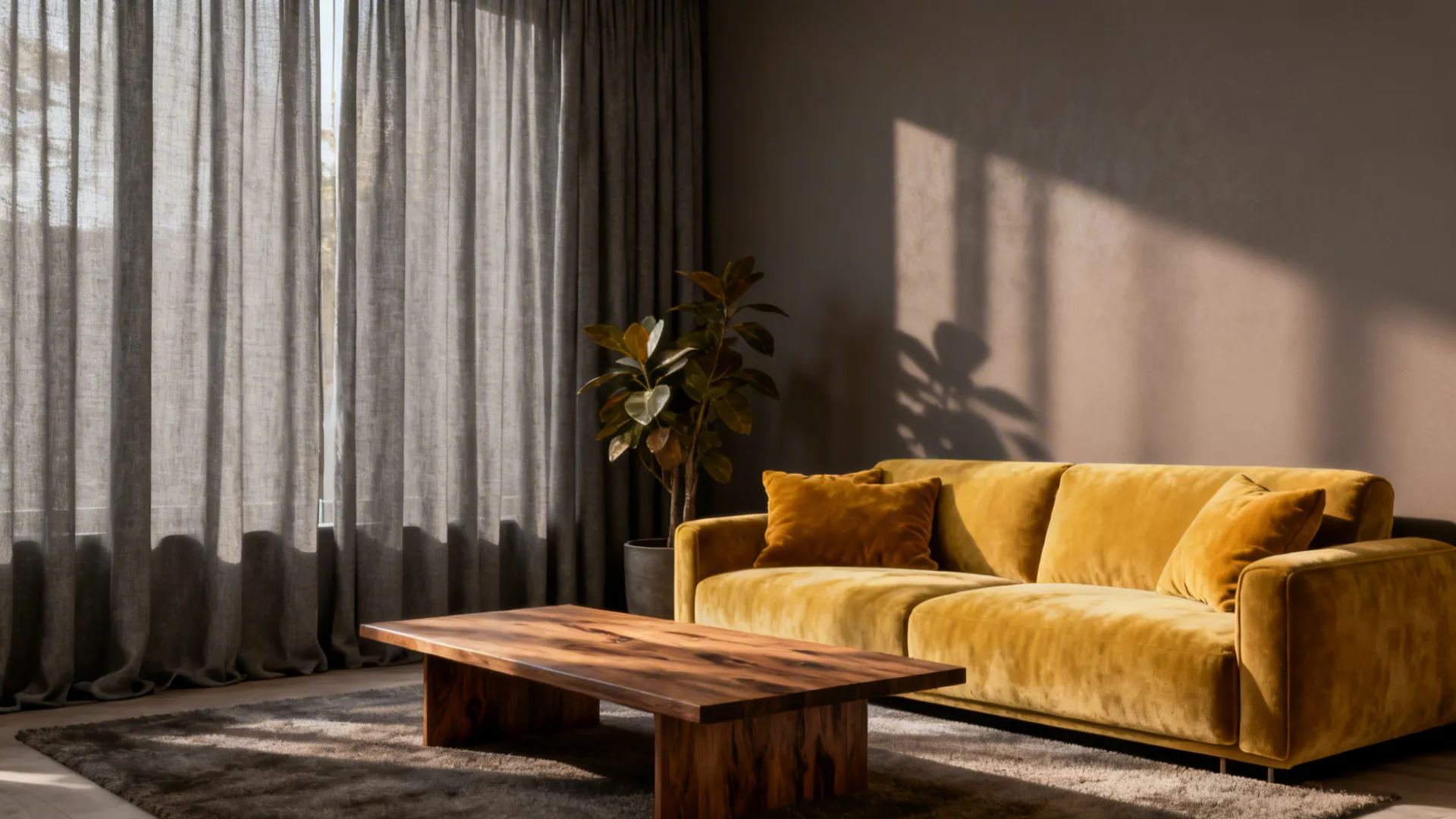 5 Gray and Yellow Curtain Ideas