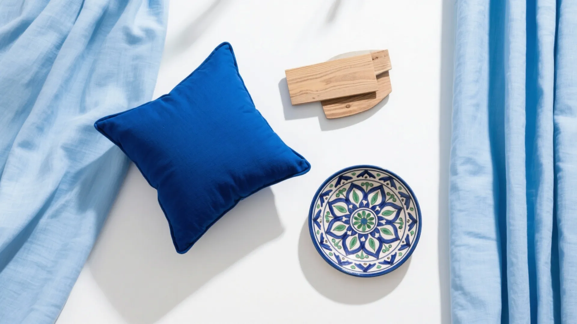 2. Blue Accent Details