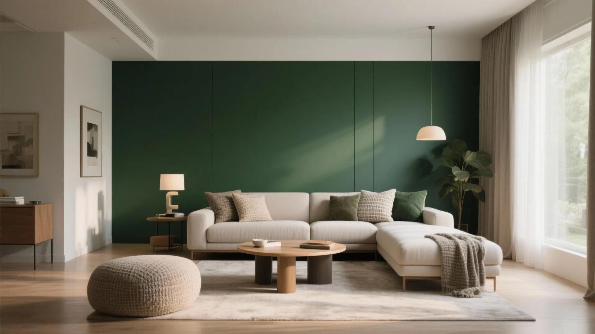 7. Accent Wall for Depth