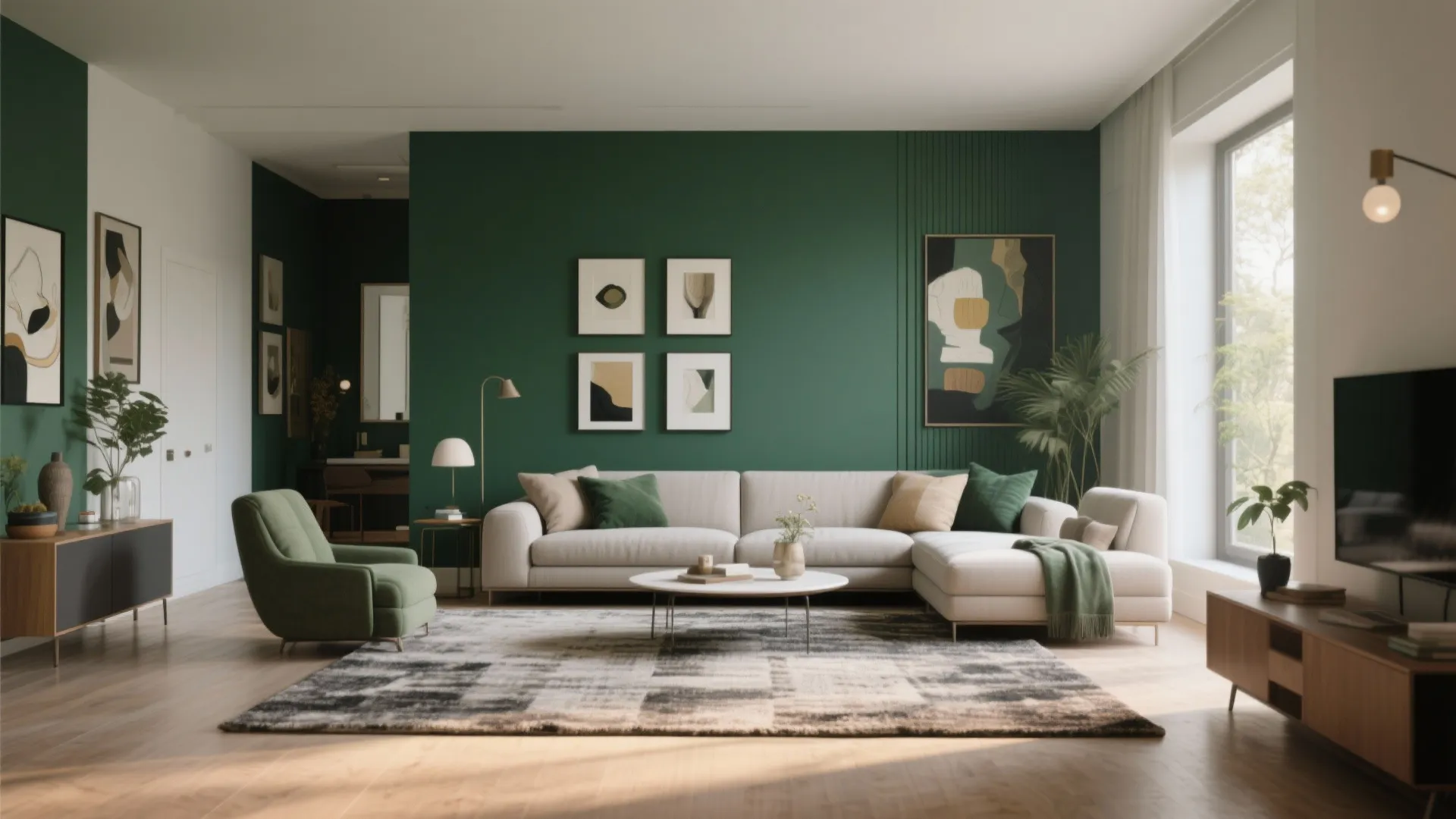 5. Accent Wall with Depth