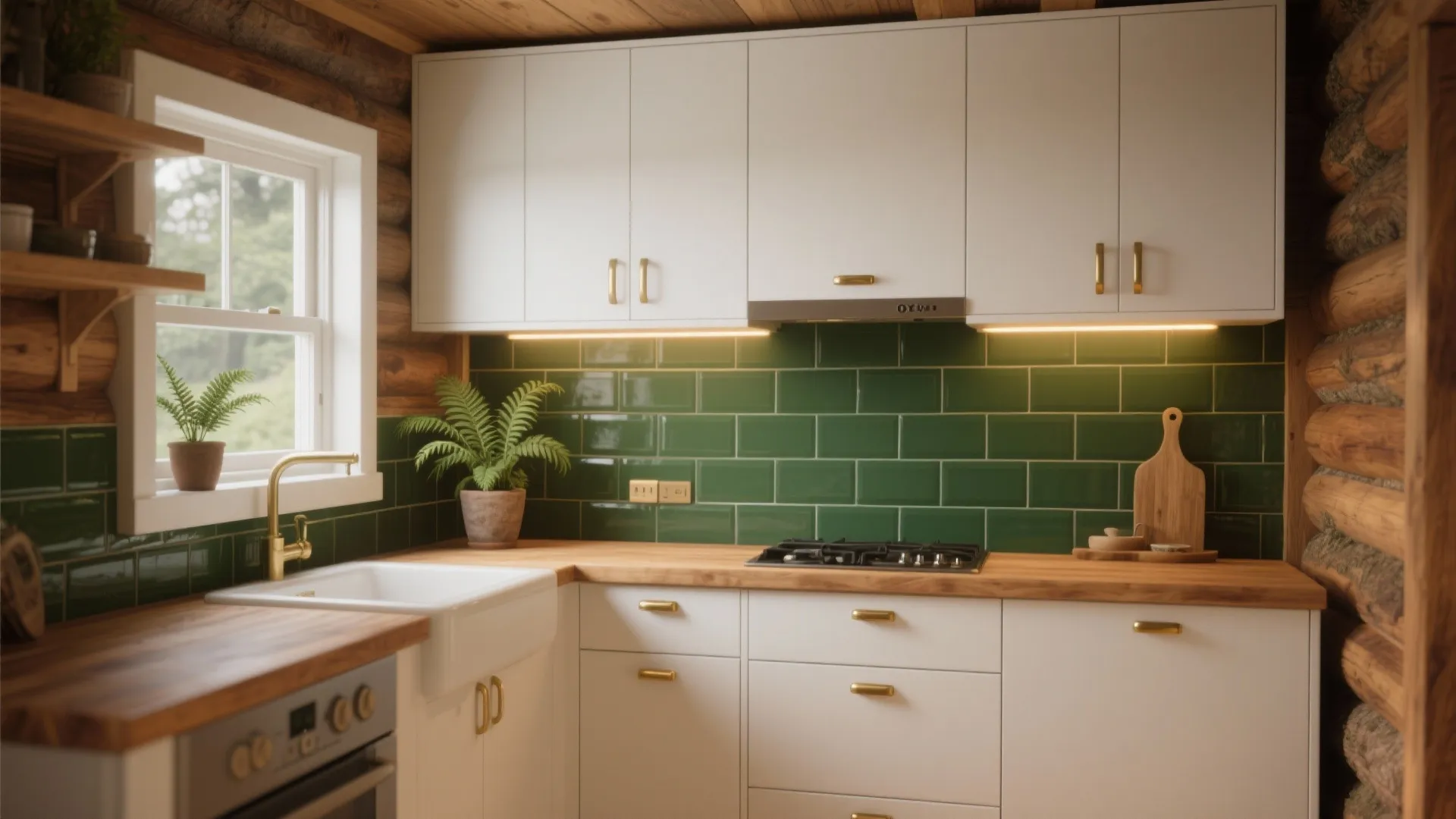 5 Green Backsplash Tile Ideas for Small Kitchens