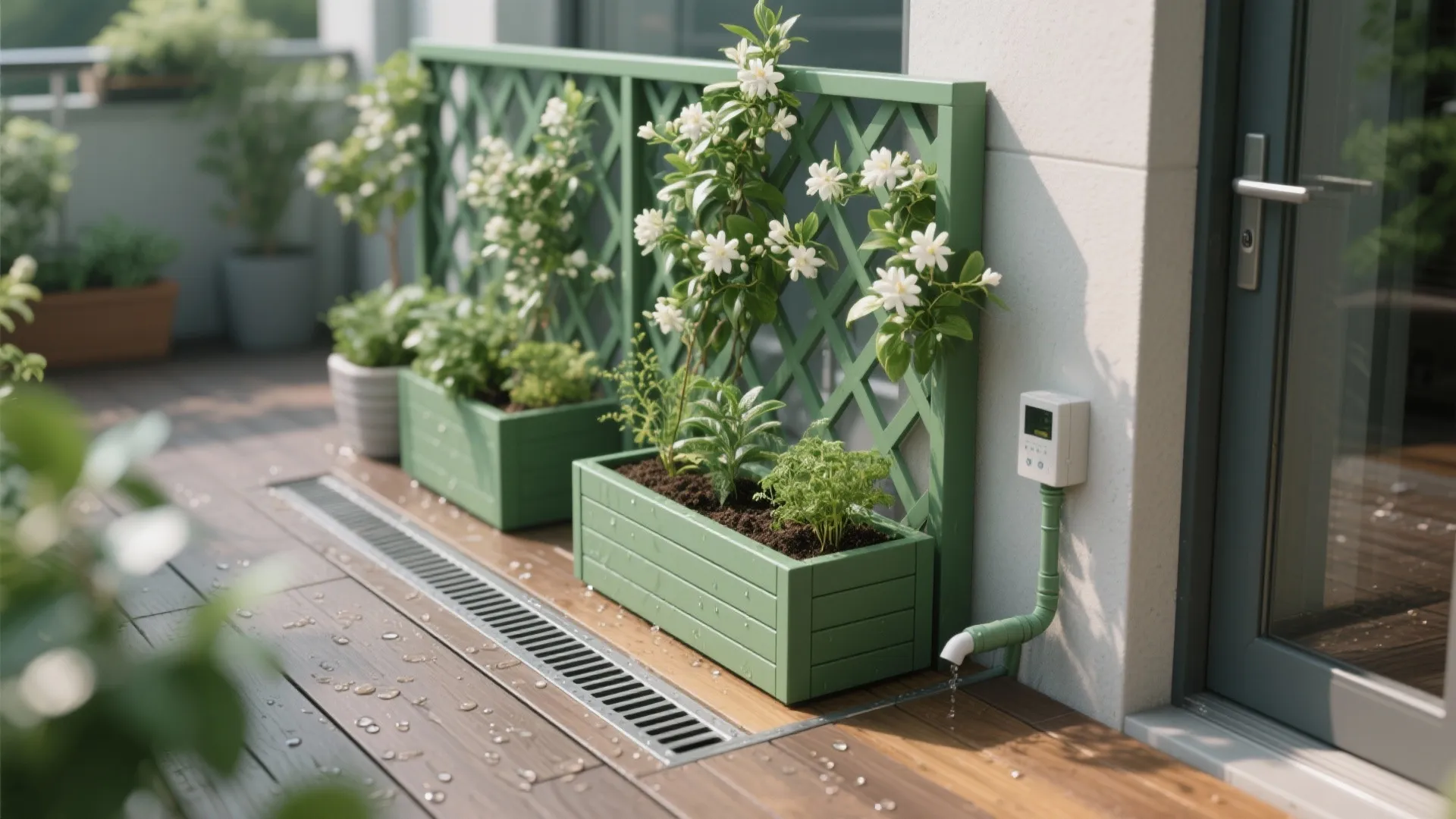 Green Balcony: Planters, Screens, and Microclimate