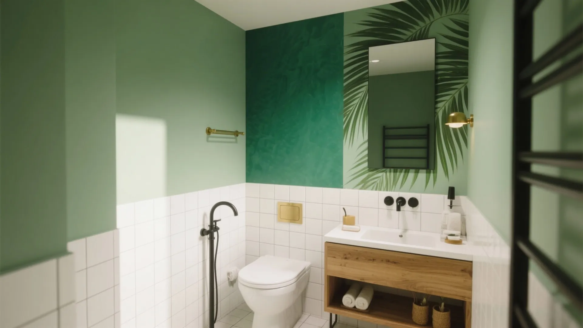 10 Green Bathroom Paint Ideas: Fresh Green Bathroom Paint Ideas That Transform Small Spaces