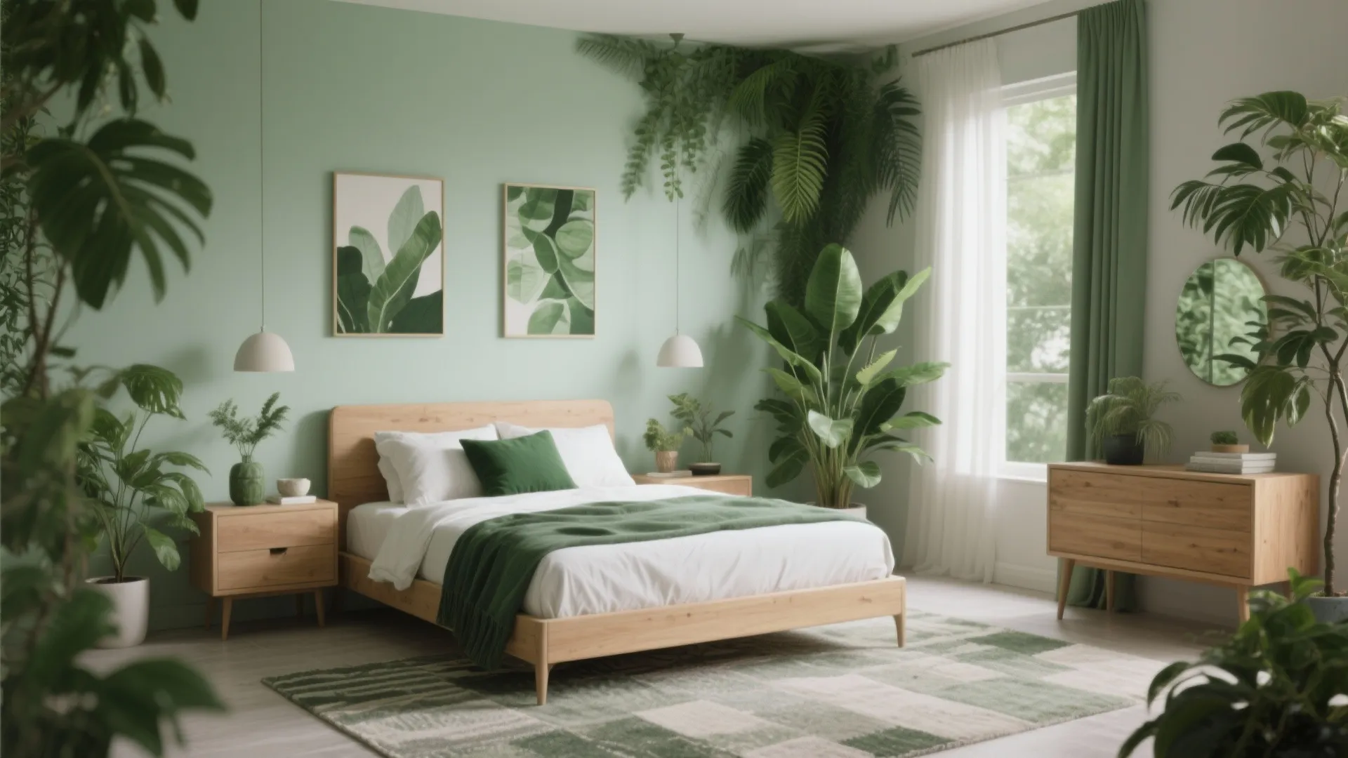 5 Green Bedroom Decor Ideas: Fresh and Cozy Design Inspirations Using Green in Your Bedroom