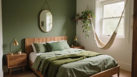 5 Green Style Bedroom Ideas