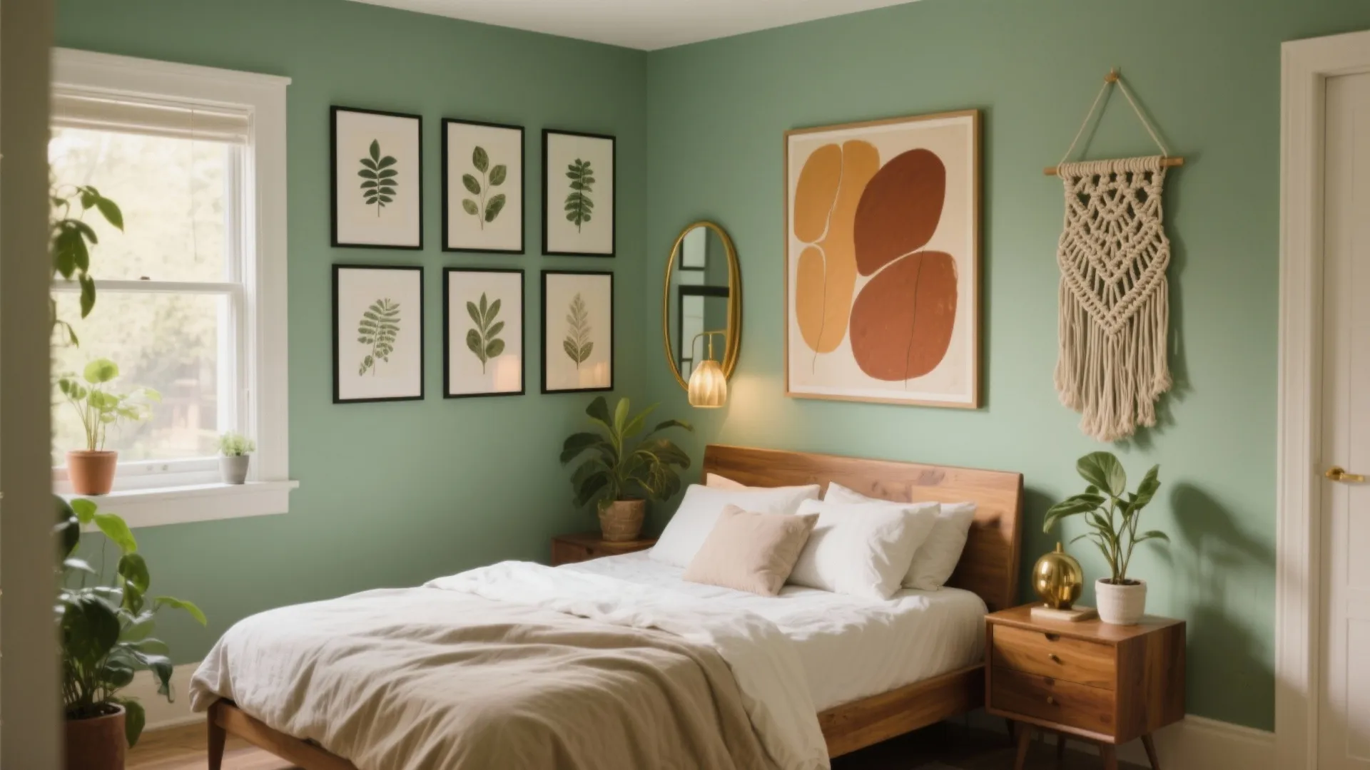 Green Bedroom Wall Art: 5 Inspo Ideas: Creative small-space solutions and wall art ideas to bring calm, nature, and personality to your green bedroom