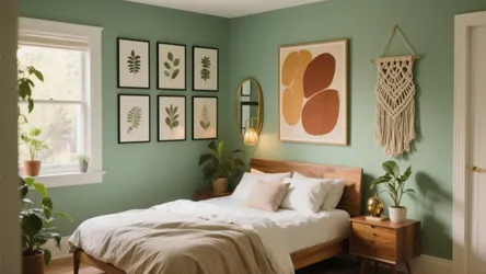 Green Bedroom Wall Art: 5 Inspo Ideas