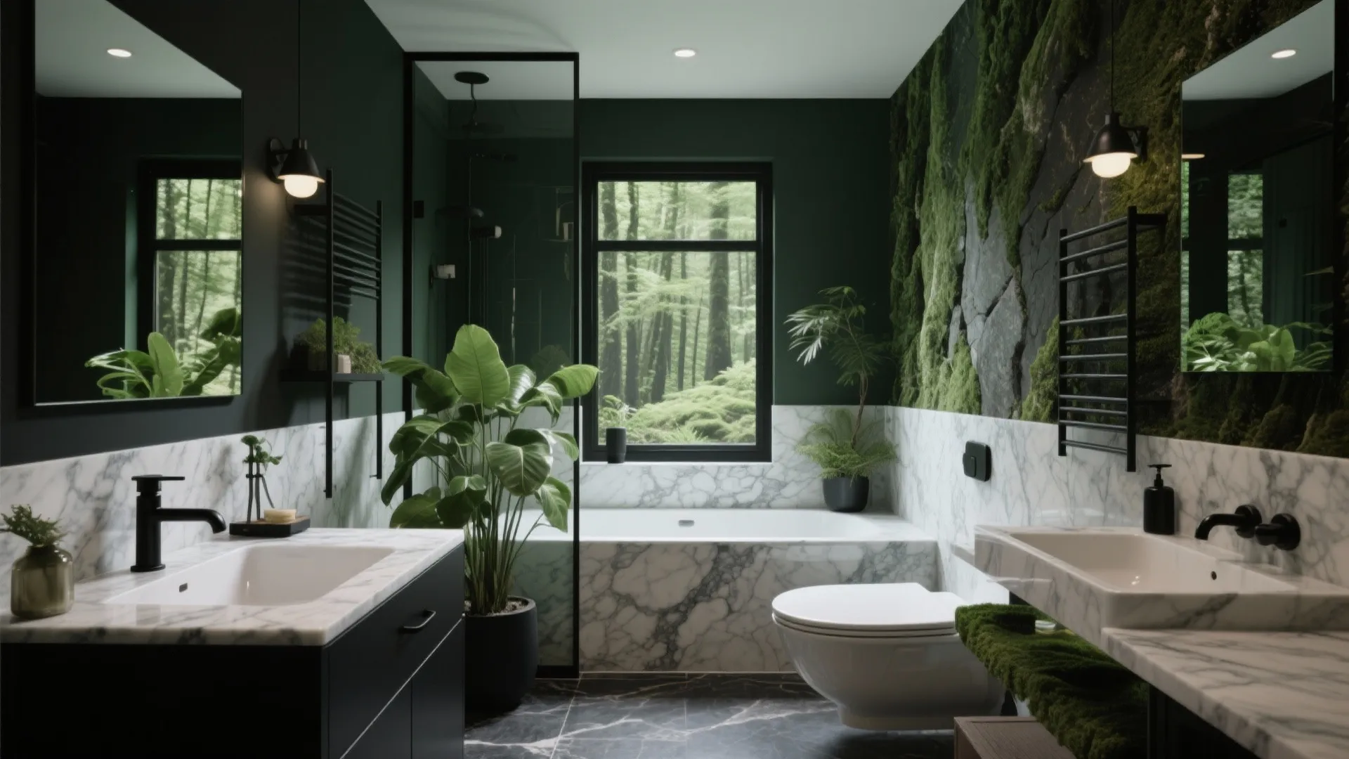 10 Green and Black Bathroom Ideas: Small Bathrooms, Big Impact – Stylish Green and Black Design Tips