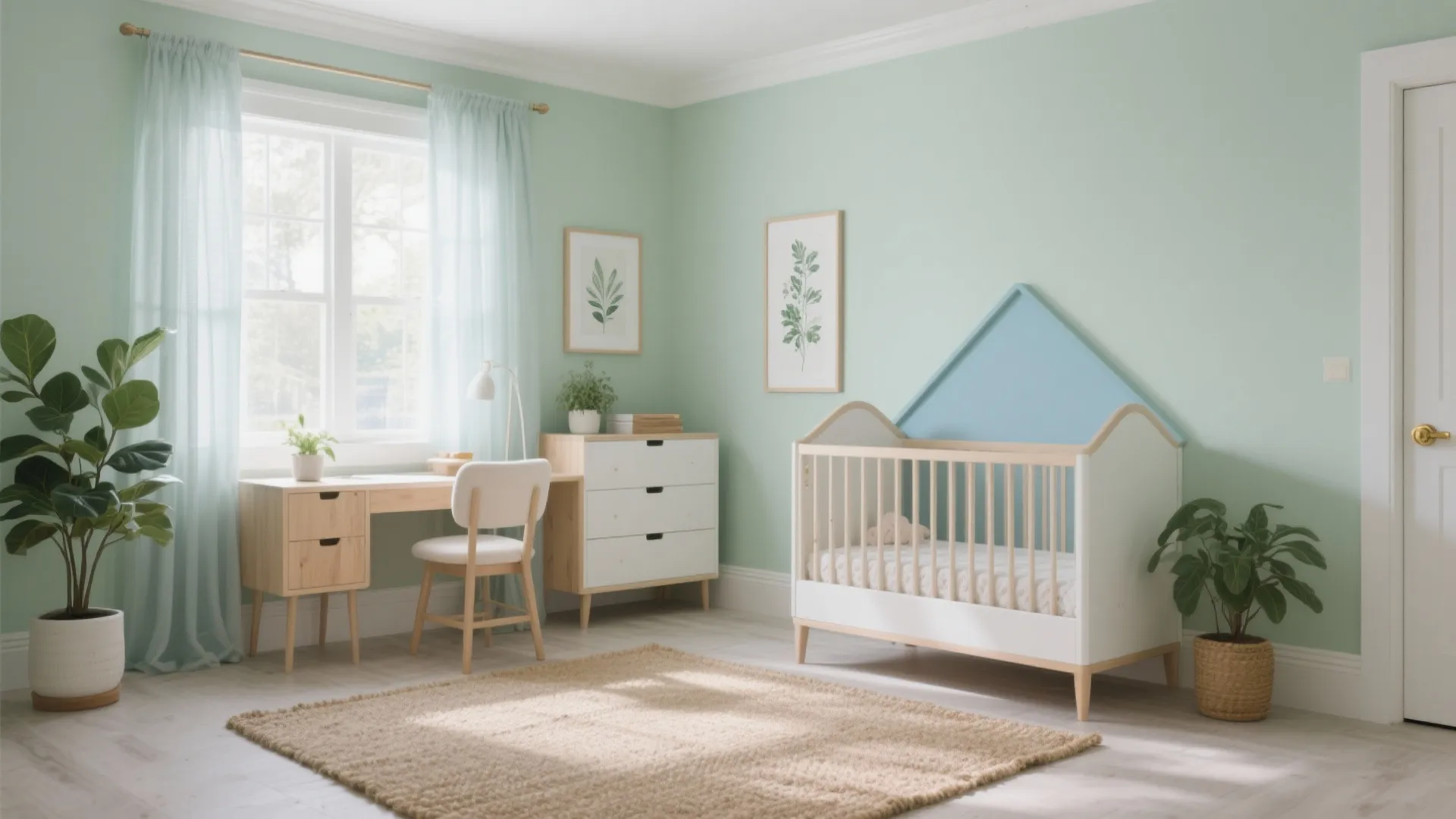 Nature‑Inspired Greens and Soft Blues