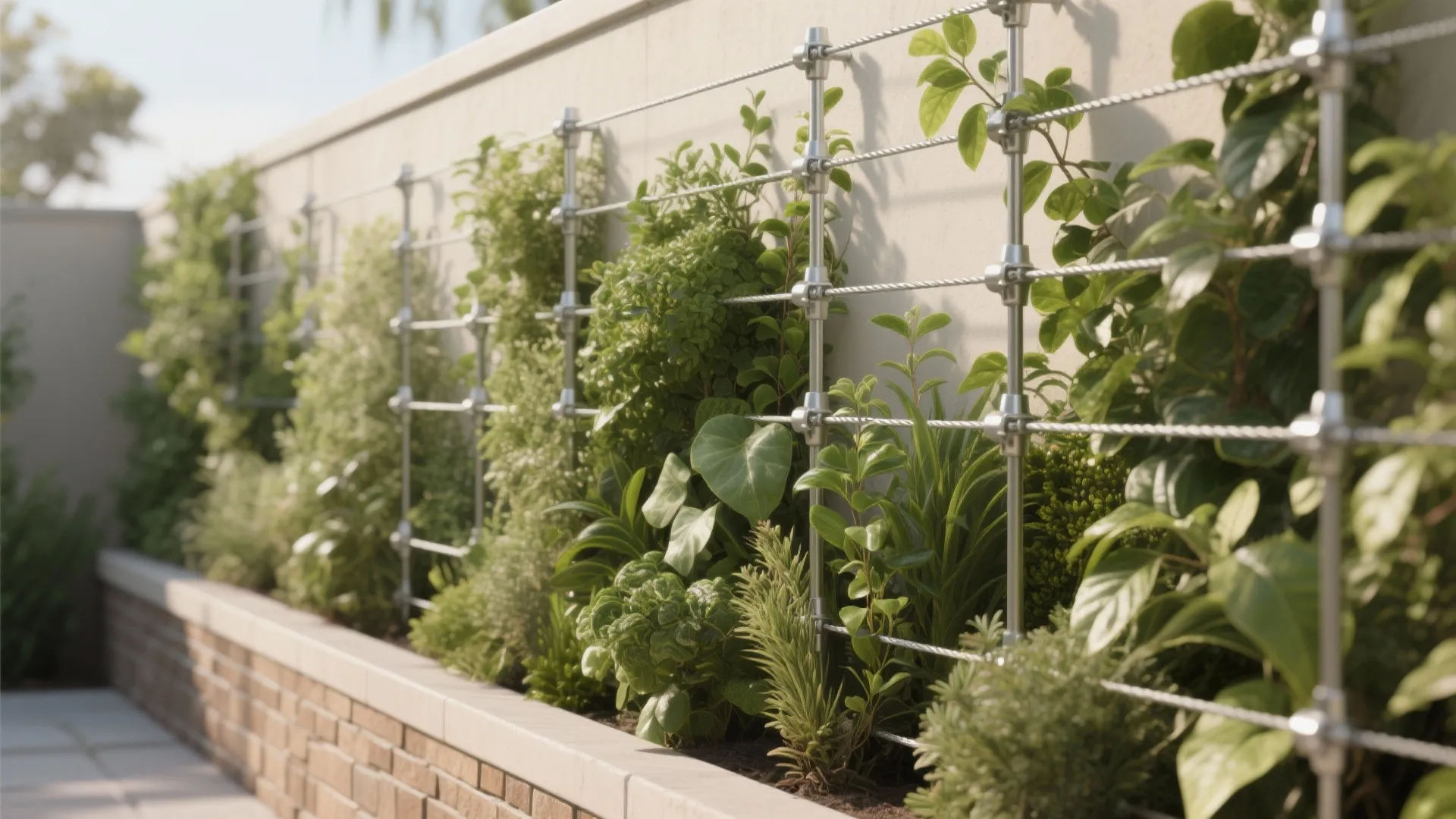Living Green Boundaries: Vertical Gardens & Trellised Vines