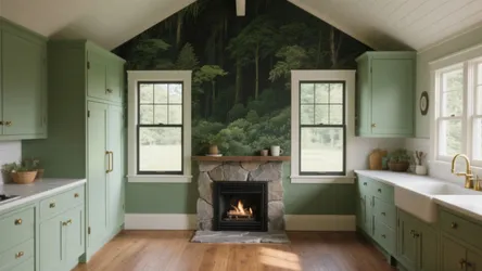 Green Painted House — 5 Inspiring Ideas