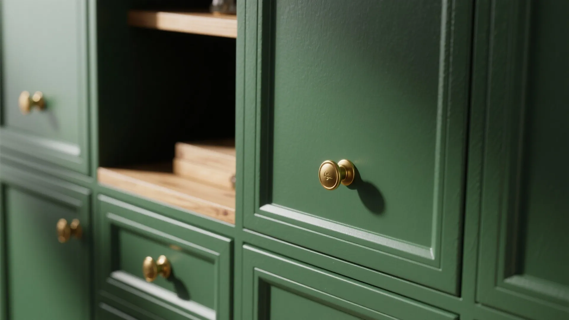 Bold Accents: Deep Blue or Forest Green with Neutrals