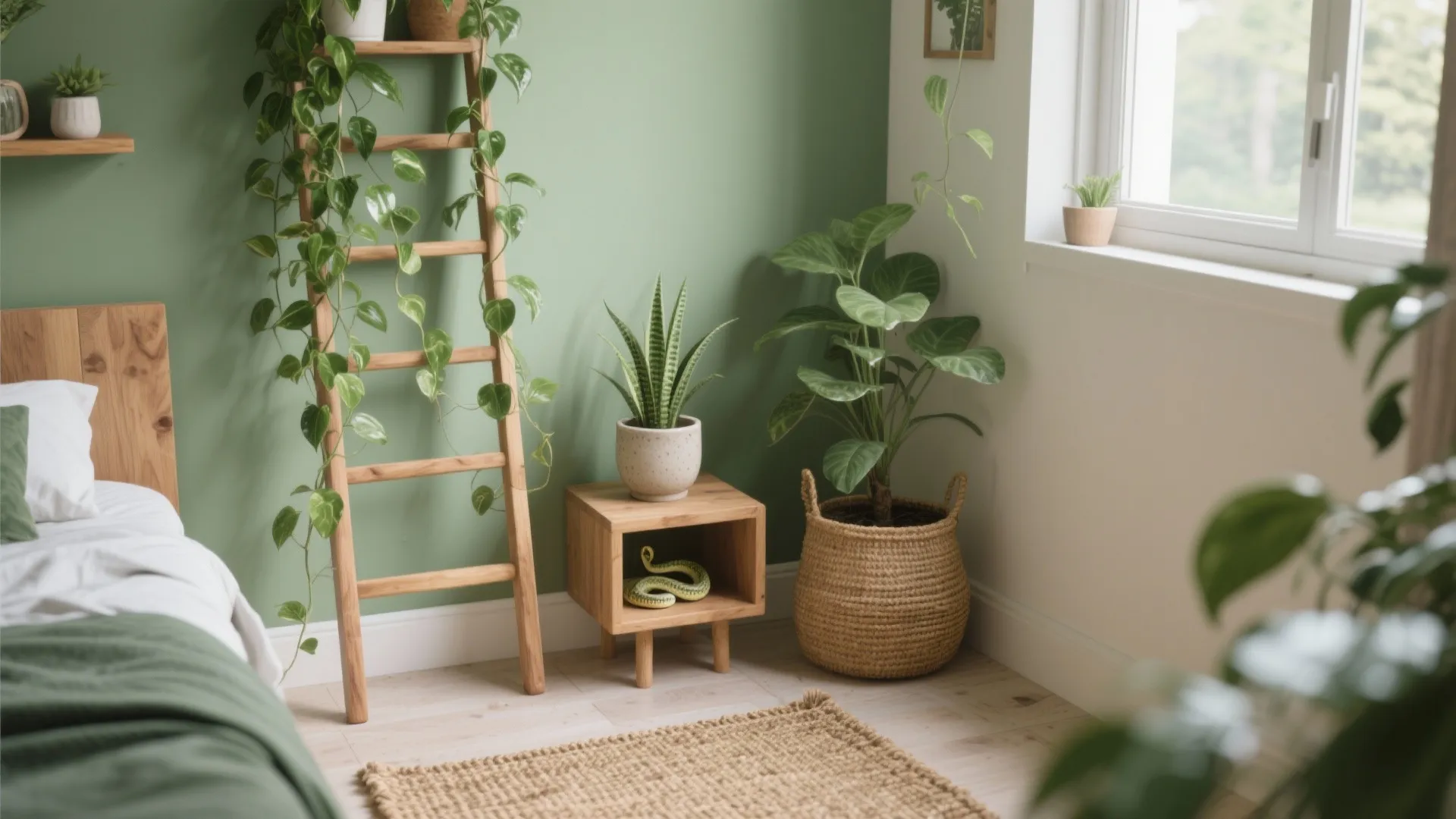 5. Green Corner — Plants and Natural Textures