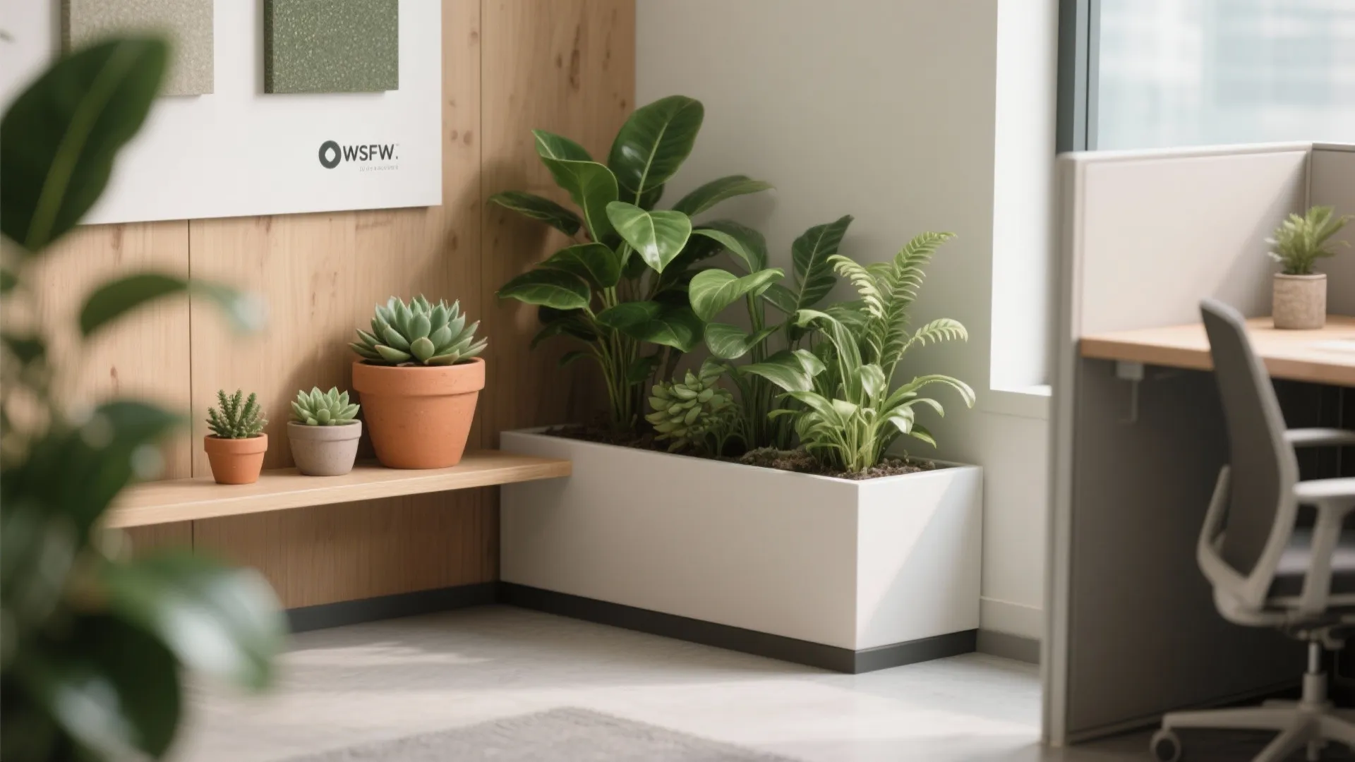 5. Add Green Corners and Biophilic Touches