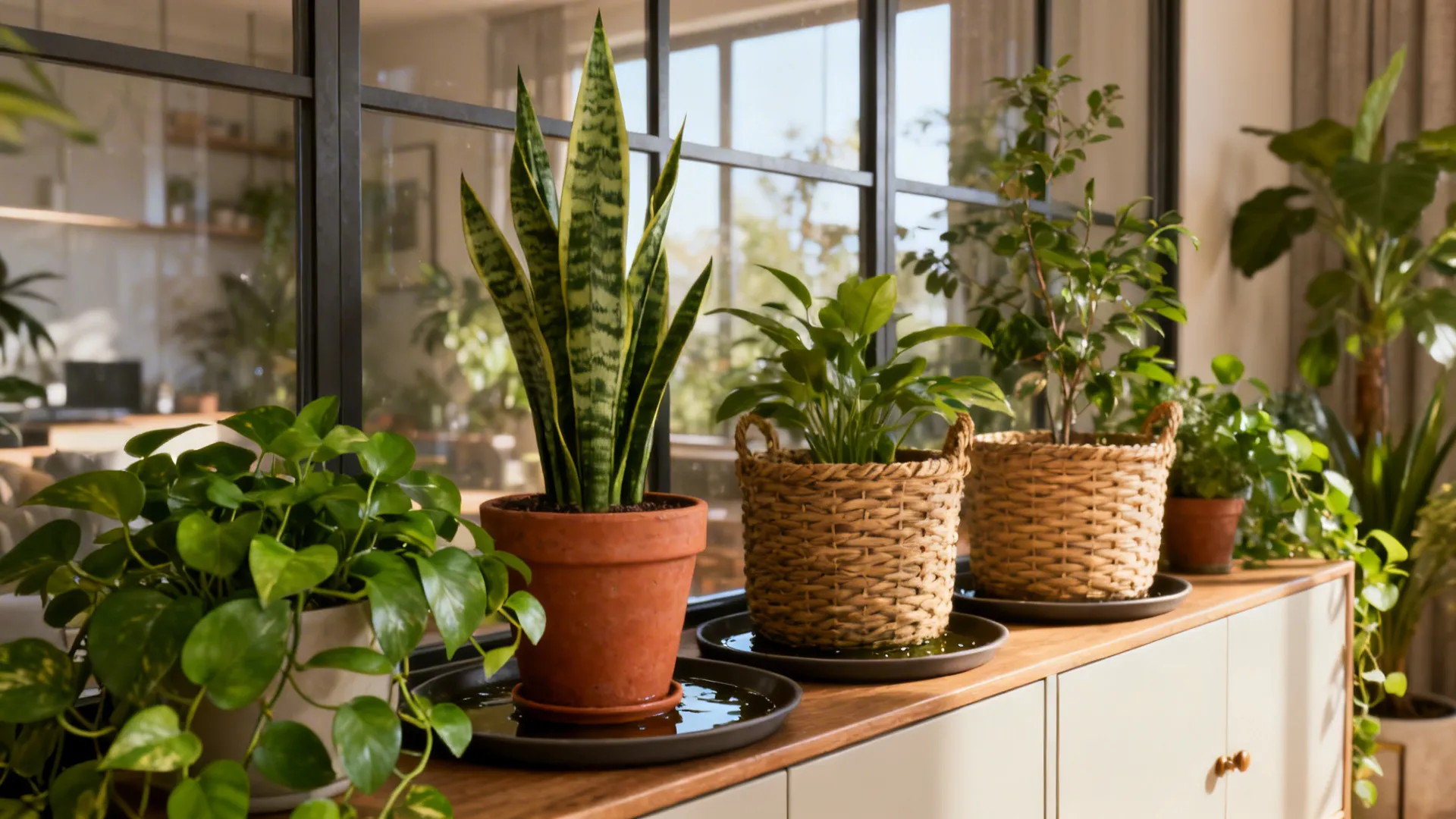 4. Green Corner: Plants and Textures