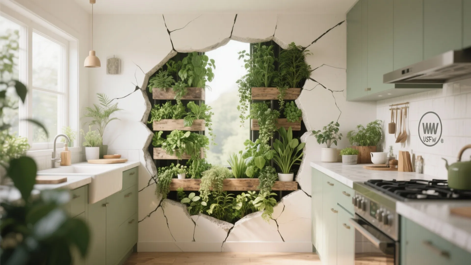 8. Green Corner Oasis