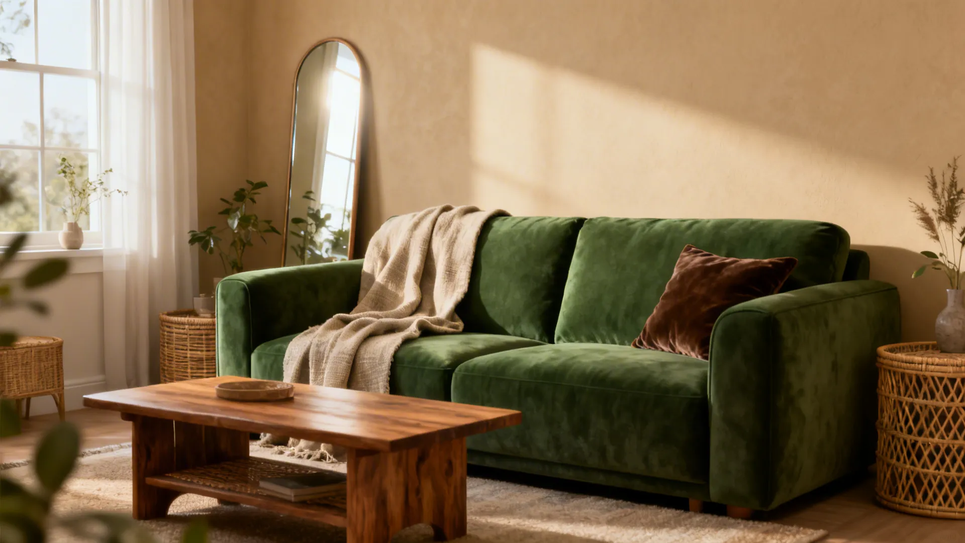 5 Green Couch Living Room Ideas