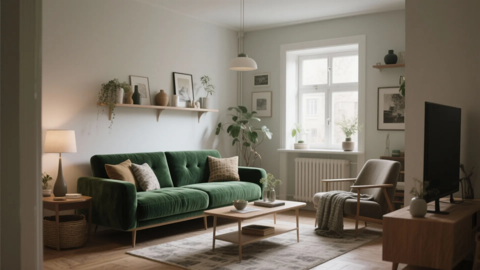 10 Green Couch Living Room Decorating Ideas