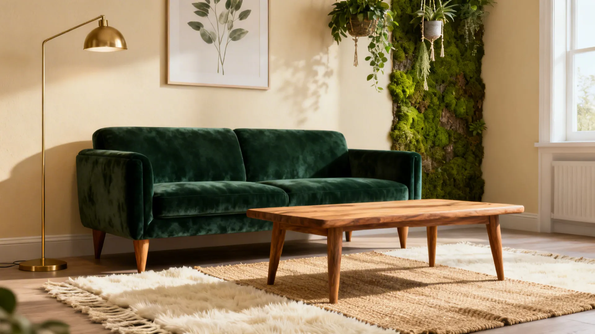 5 Green and Cream Living Room Ideas