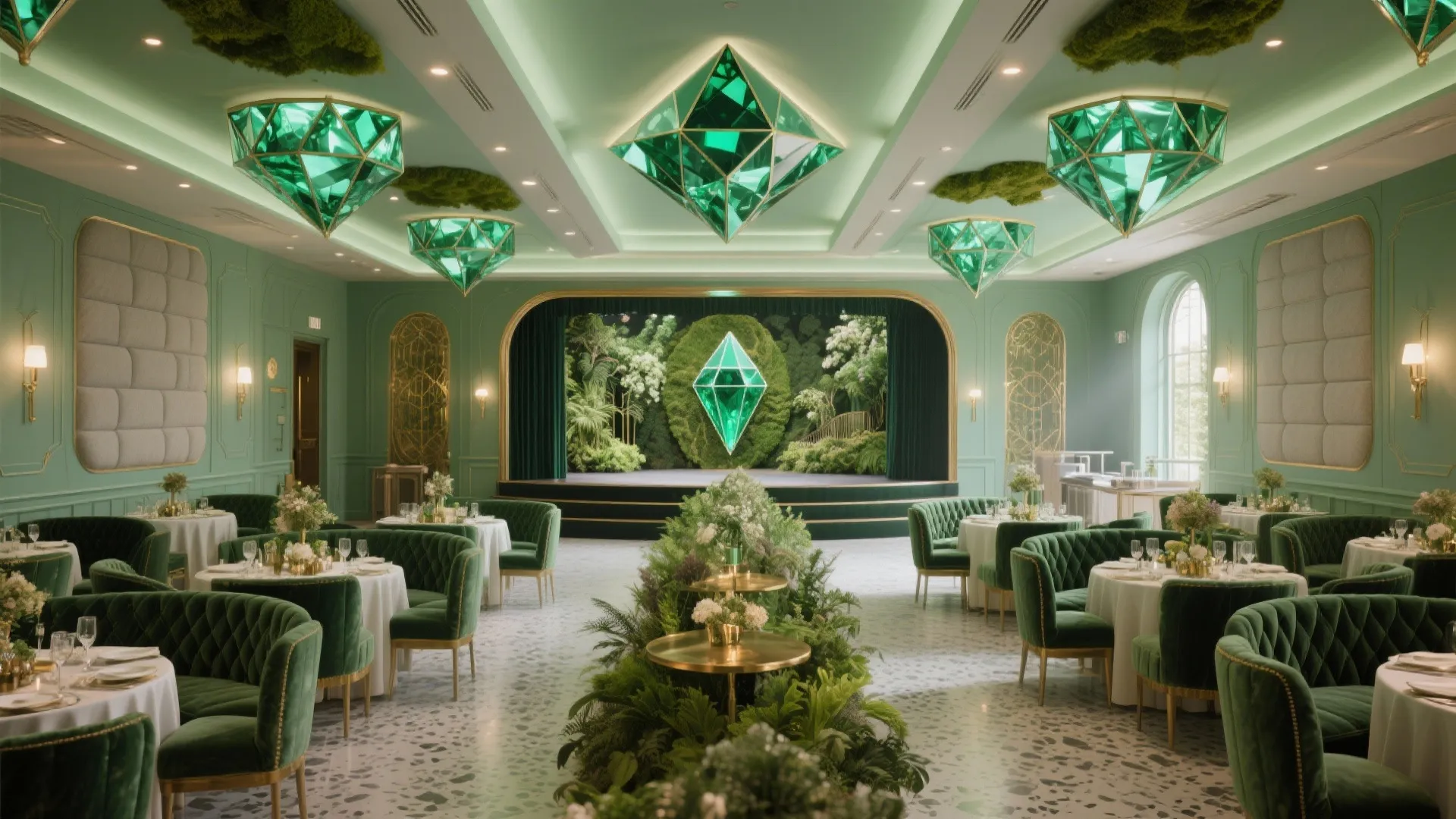 Green Diamond Banquet Hall Design Ideas for Memorable Events