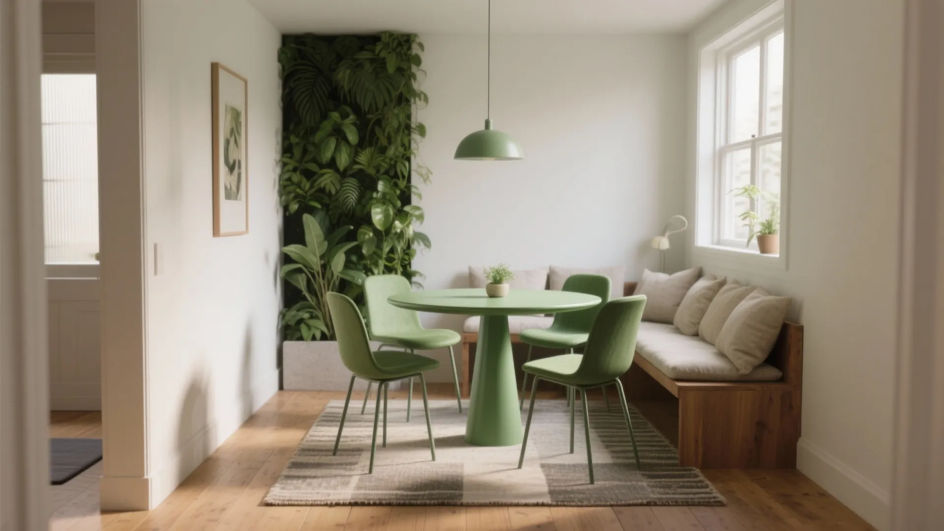 5 Green Dining Room Set Ideas for Small Spaces
