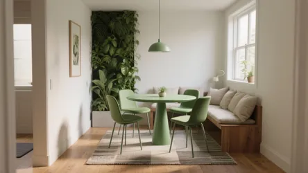5 Green Dining Room Set Ideas for Small Spaces