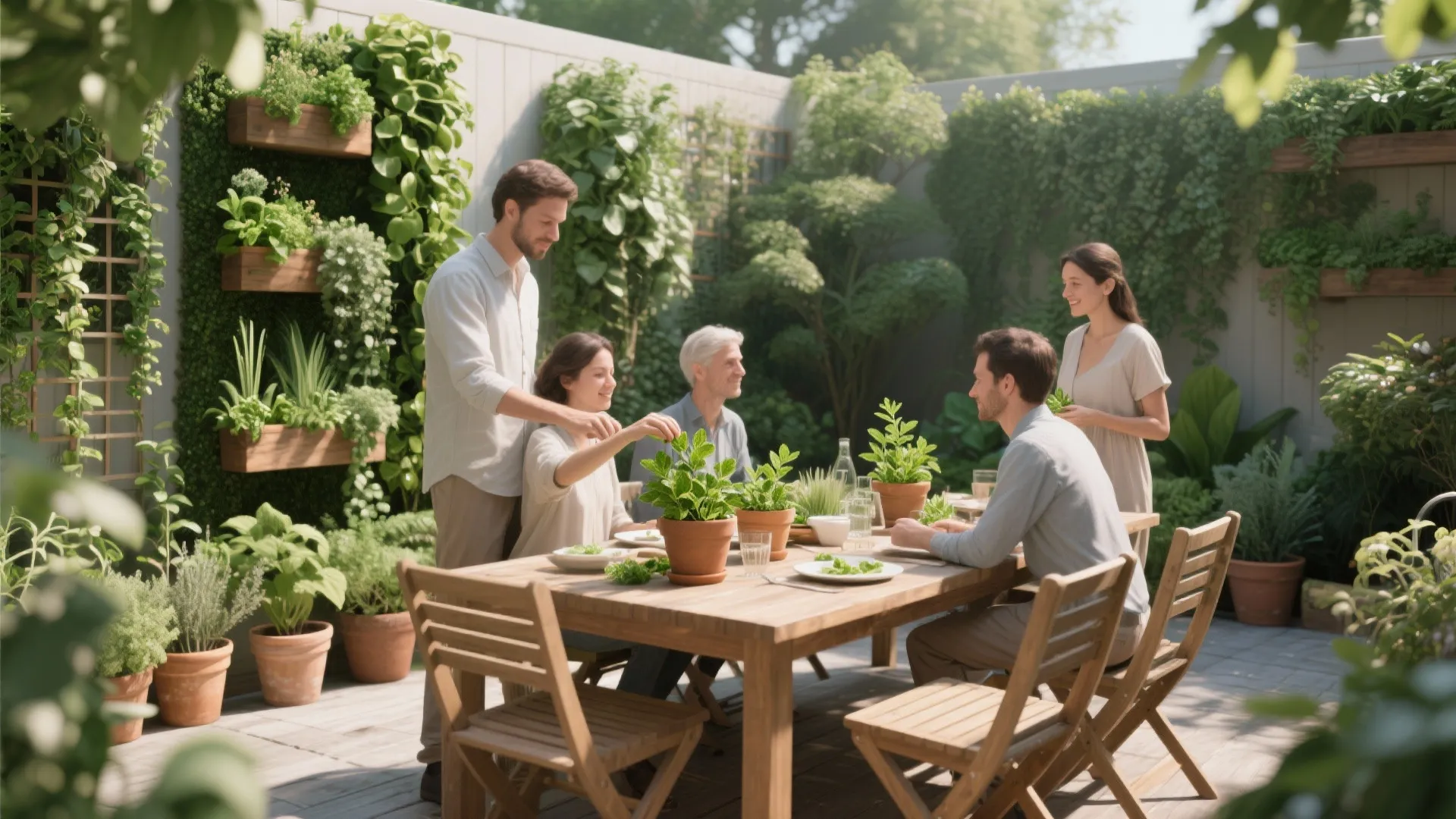 Tip 5: Green-Merged Dining Spaces