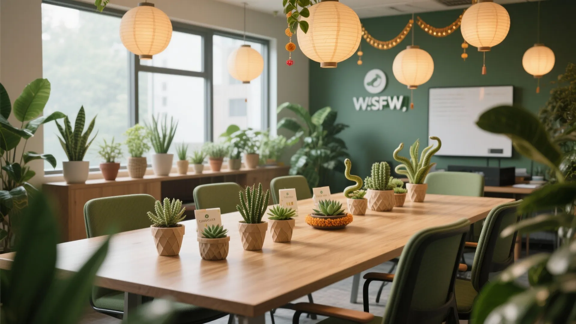 3. Green Diwali: Indoor Plants and Sustainable Touches