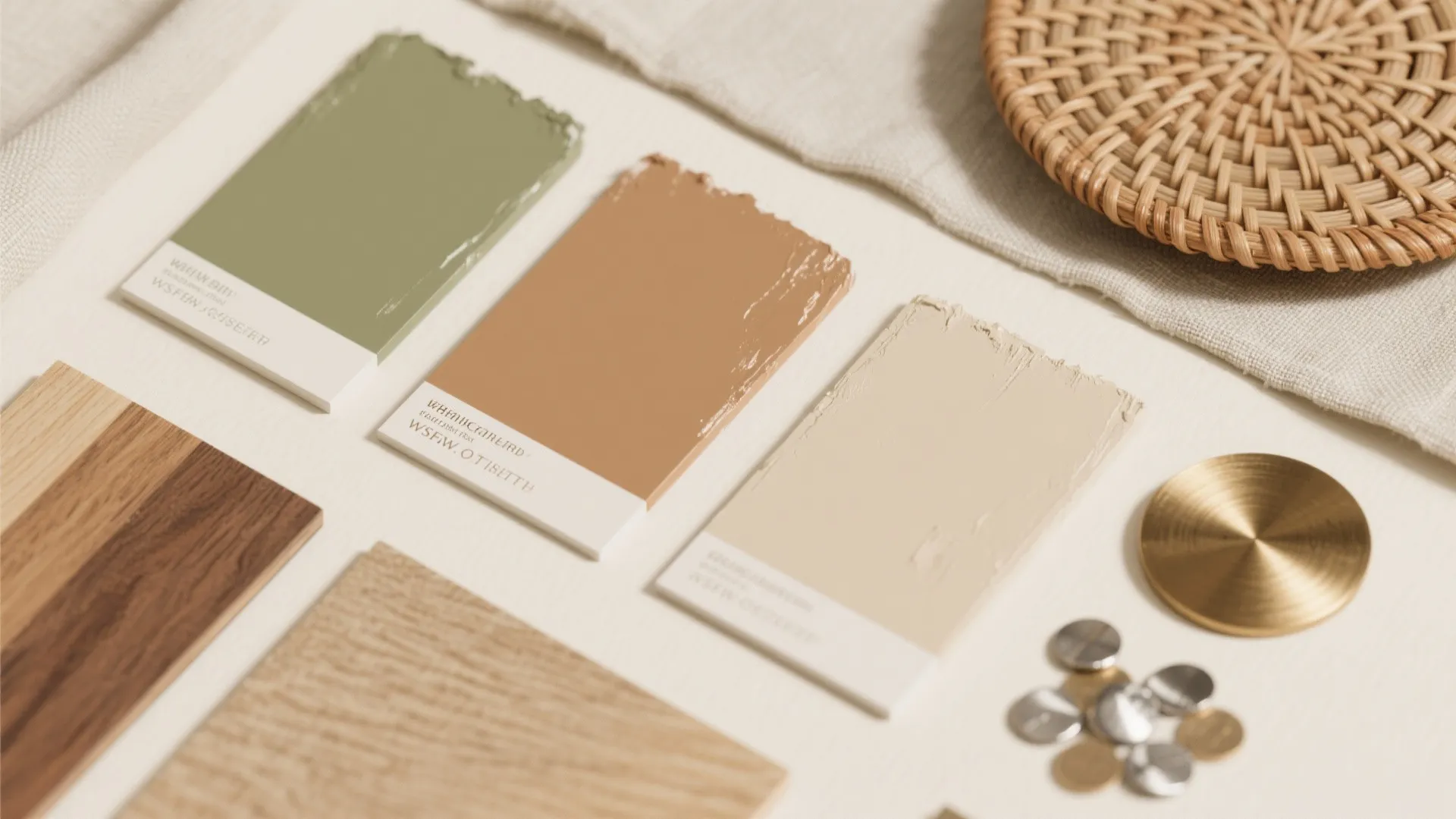 Nature-Derived Greens & Earth Tones