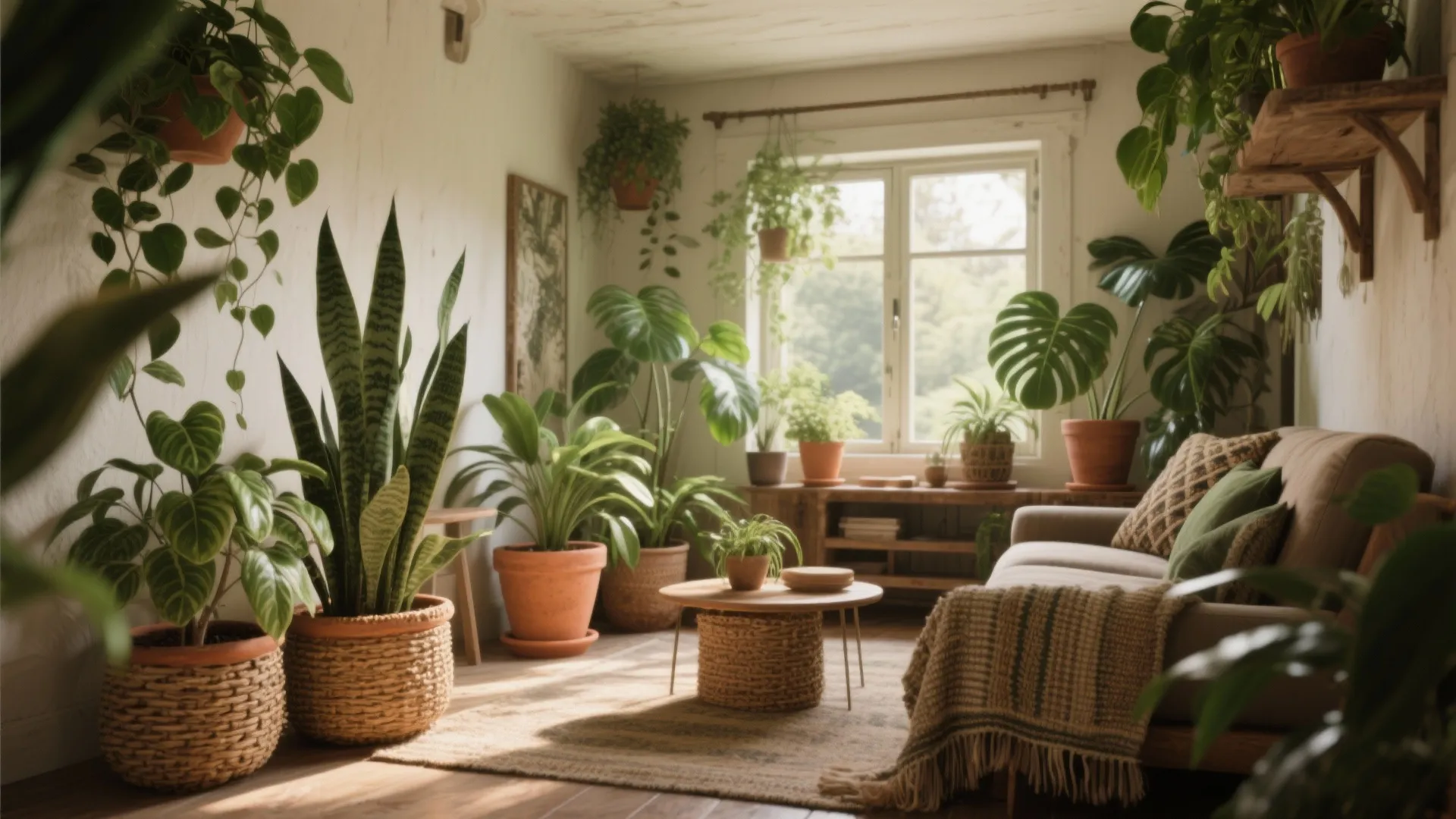 5. Greenery and Earthy Accents