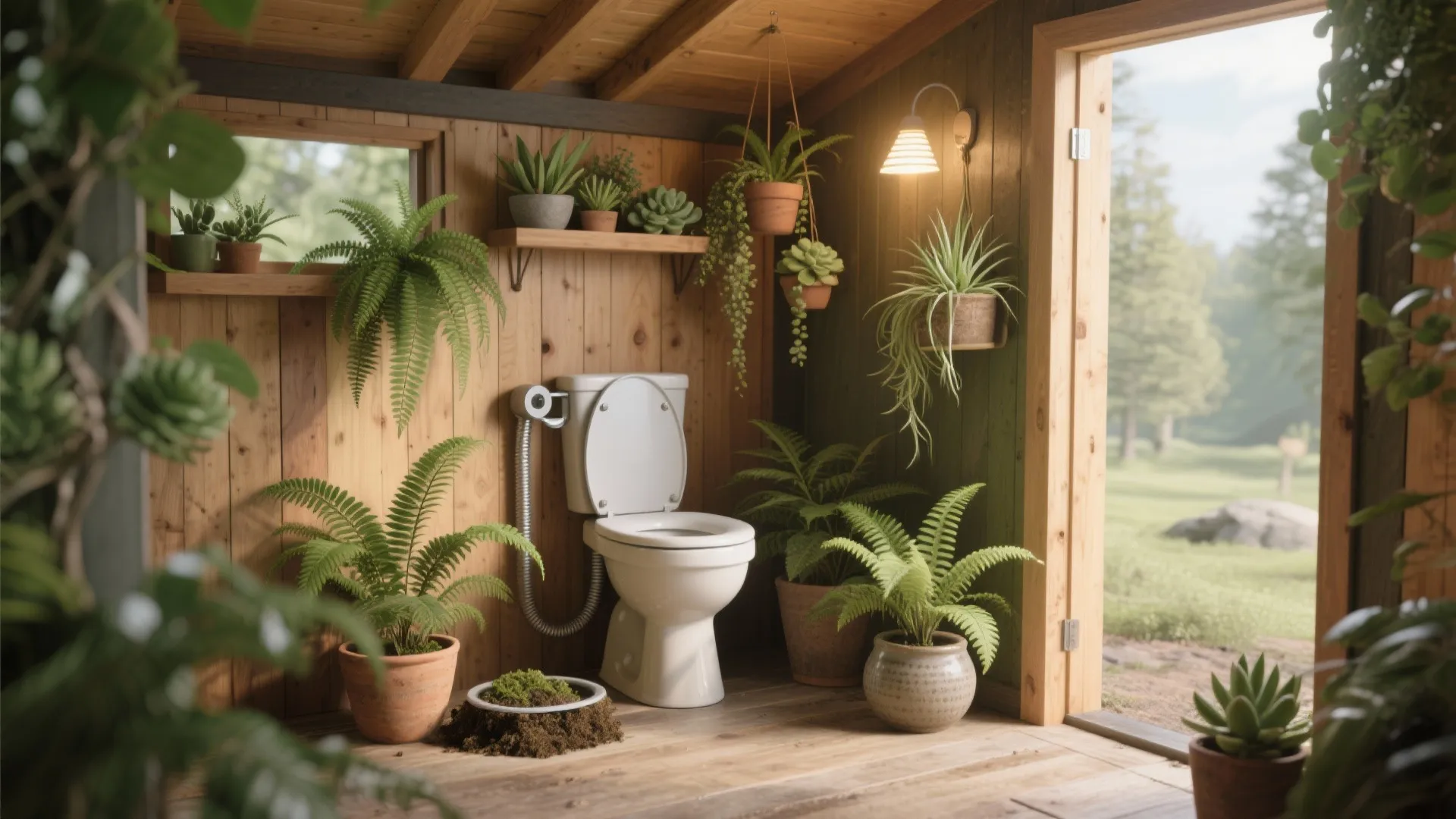 5. Greenery and Eco Fixtures