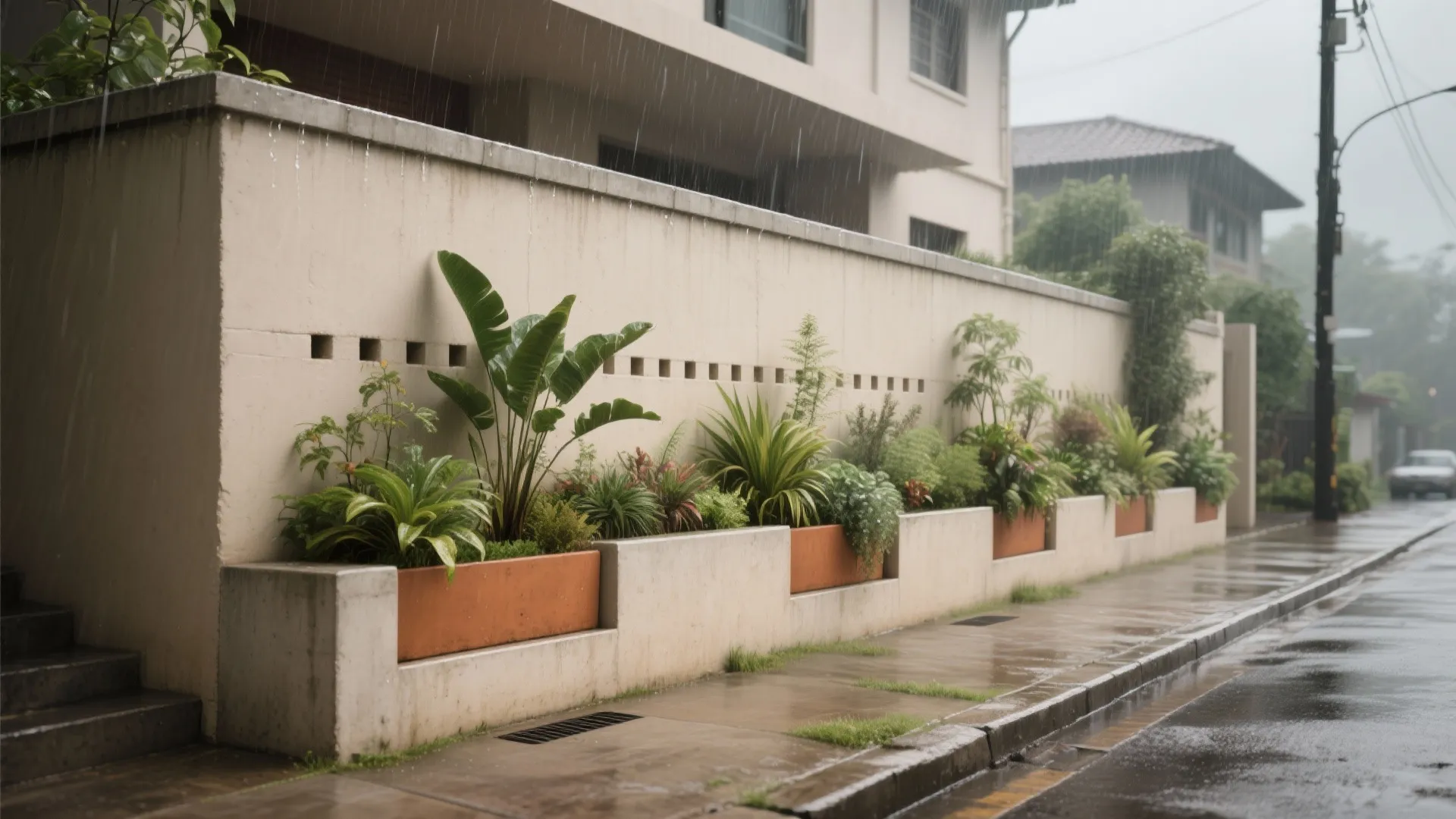 Idea 3: Green edges that don’t fight the monsoon