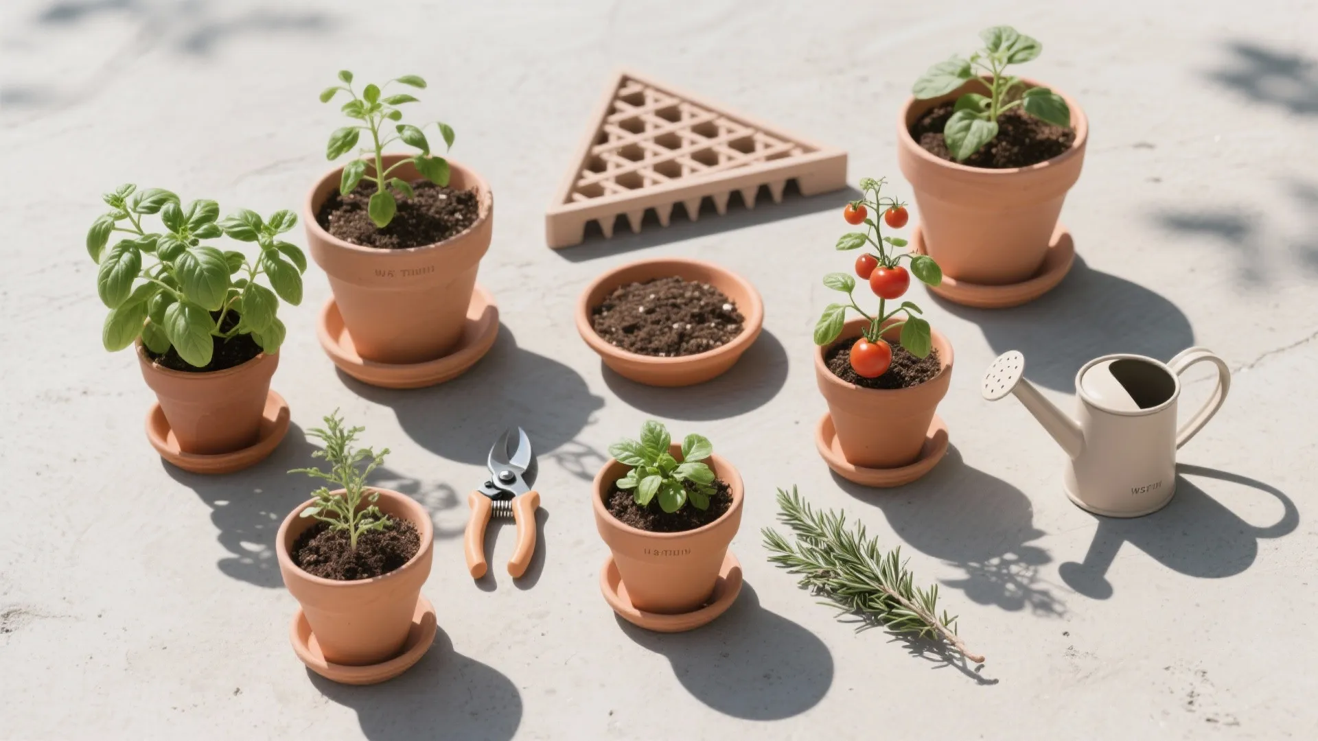 Vertical Greenery and Edible Containers