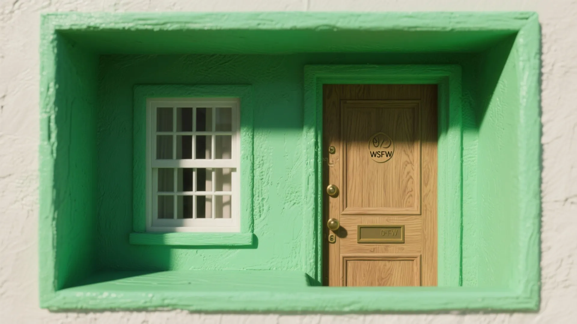 2. Green as a framing element