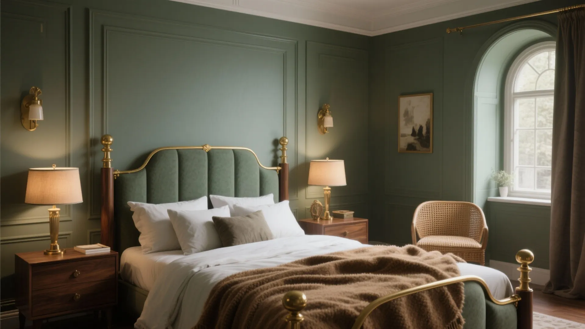 3. Green-Gray for a Sophisticated Feel