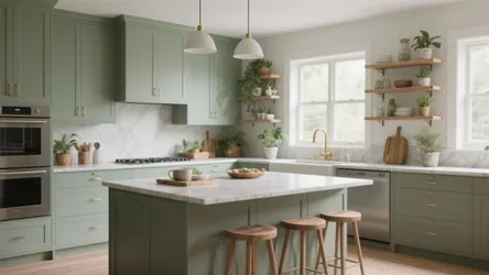 Grey and Green Kitchen Ideas — 5 Inspiring Mixes