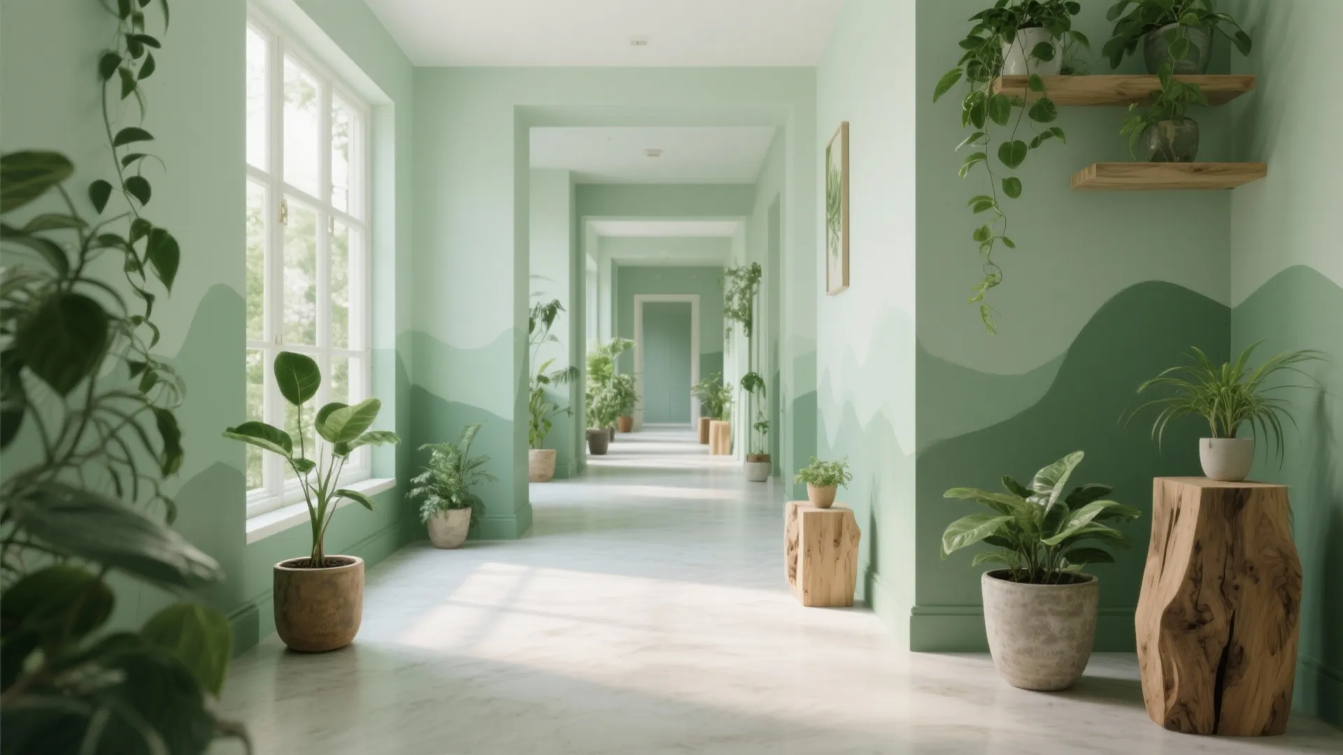 Nature-Inspired Green Wall