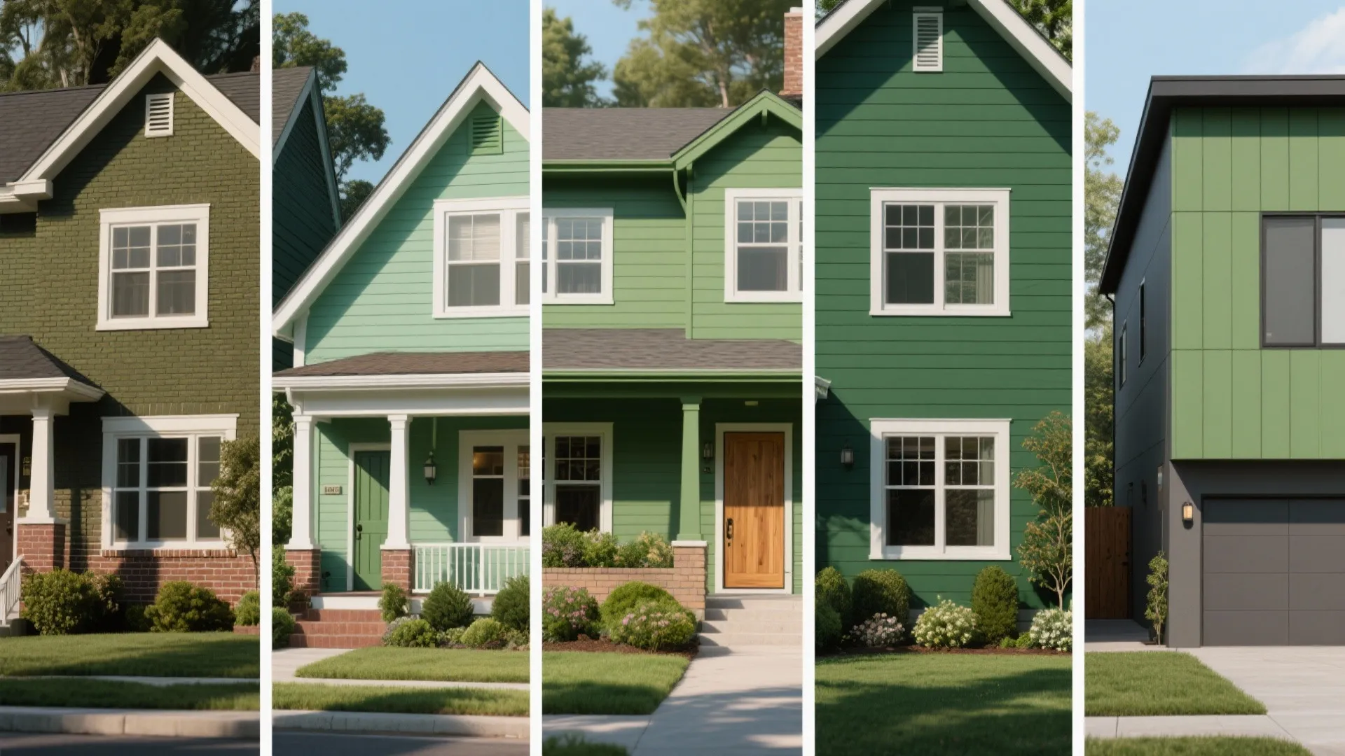Green Paint Colors Outside House — 5 Inspired Picks