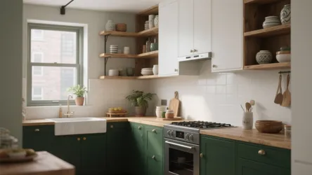 5 Fresh Ideas for Painting Kitchen Cabinets Green