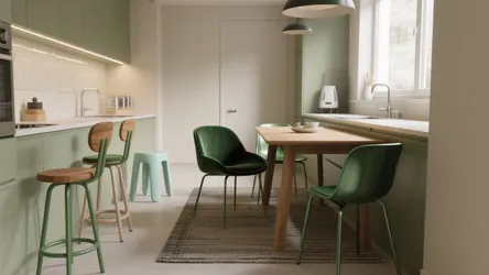 5 Green Kitchen Chair Ideas to Transform Small Spaces