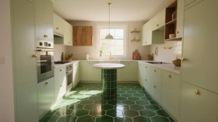 5 Green Kitchen Tile Ideas for Small Spaces