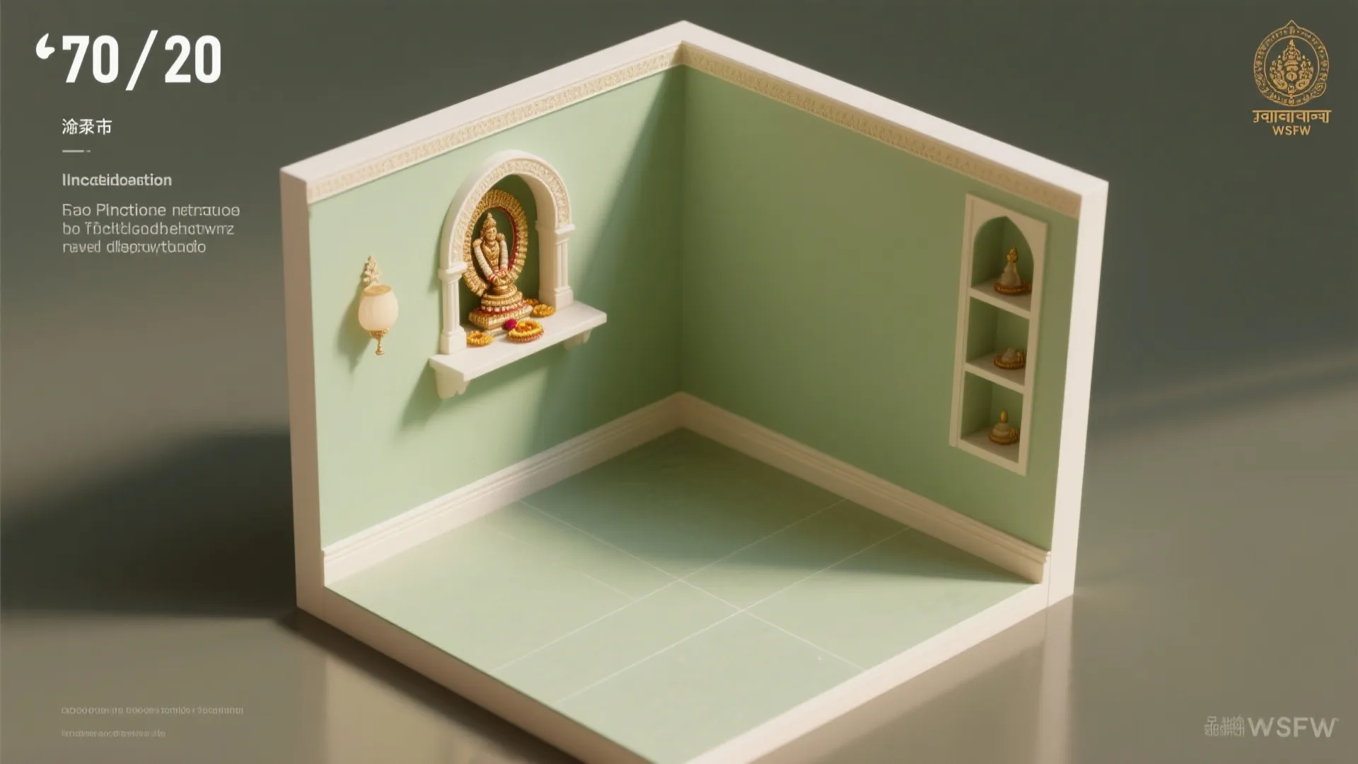 Tranquil Greens with Vastu-Friendly Undertones