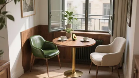 Green Leather Dining Chairs: 5 Small-Space Ideas