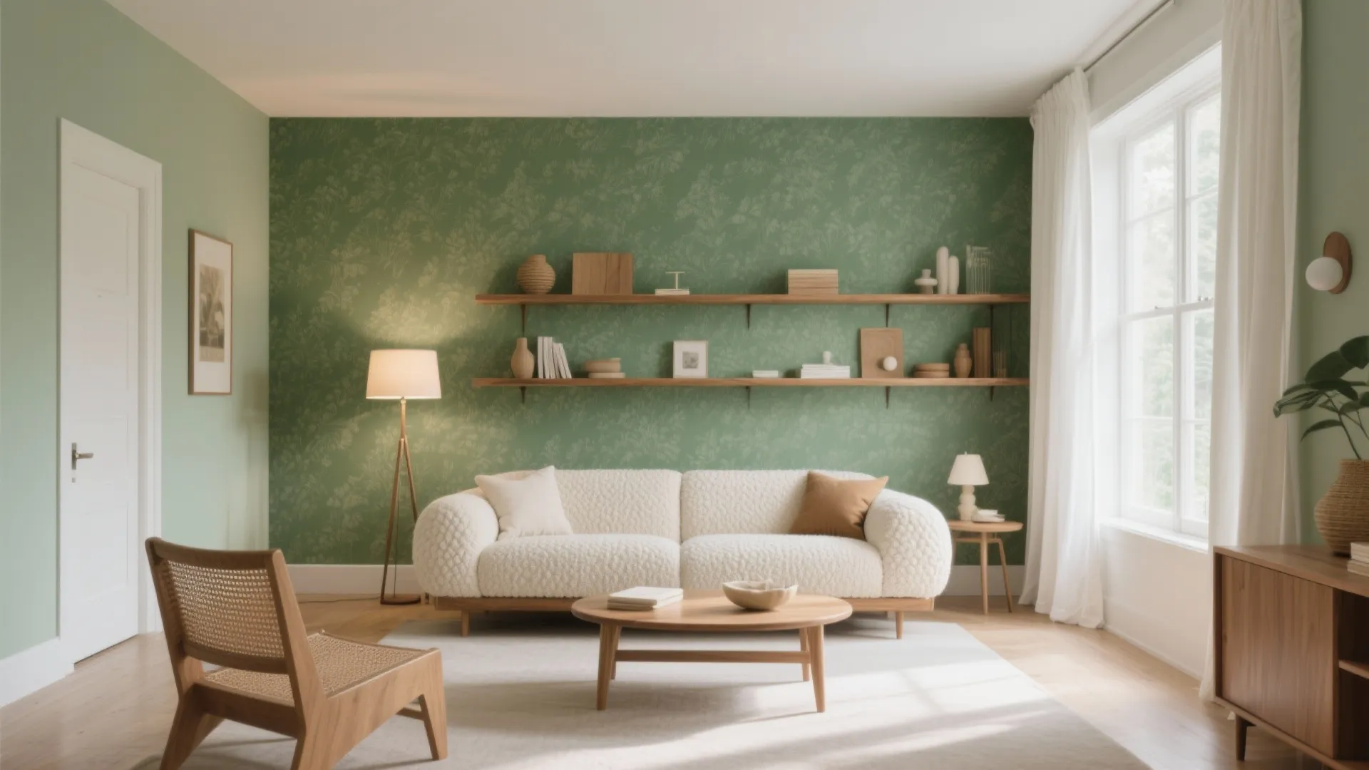 Green Living Room Wallpaper Ideas for a Fresh, Modern Space: Fast-Track Guide to Revamping Your Space in Minutes