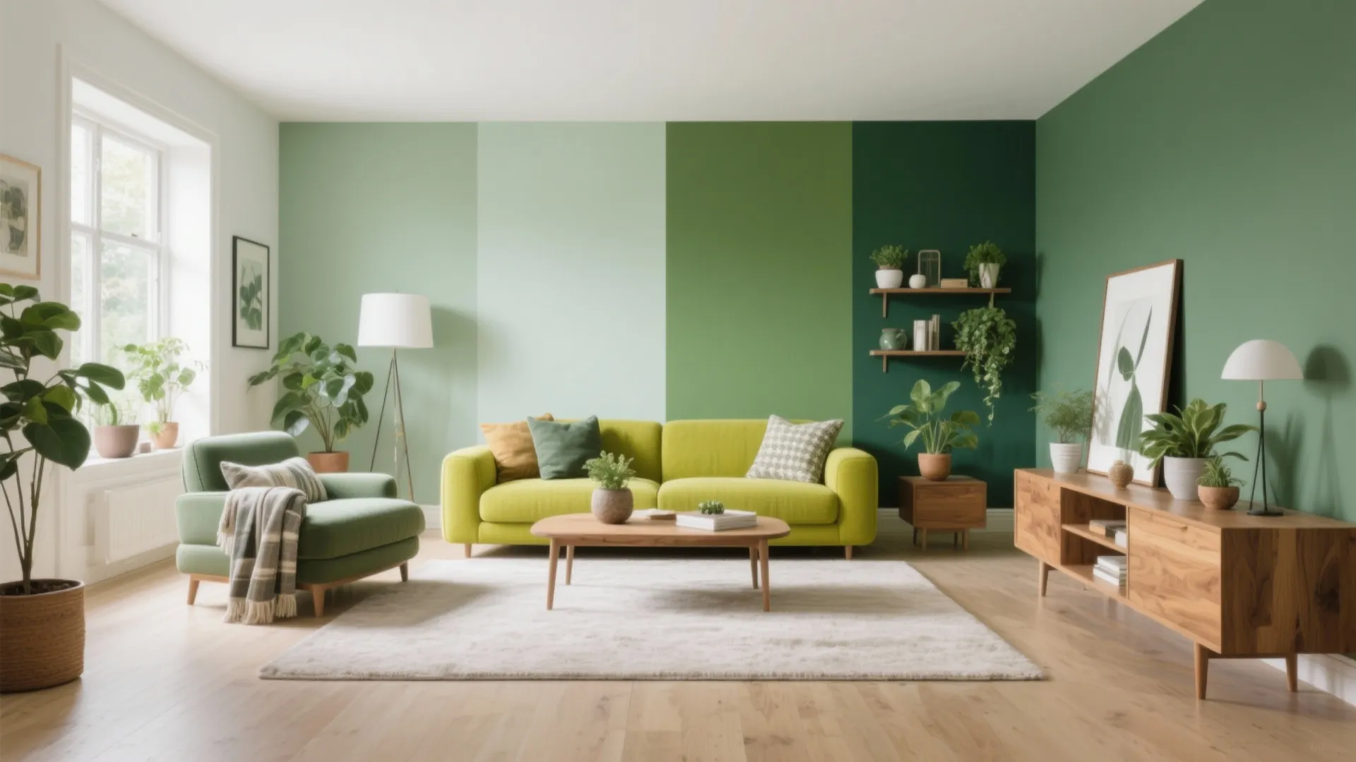 10 Green Living Room Paint Ideas: 10 Inspiring Green Shades to Refresh Your Living Room with Style and Personality