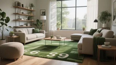 10 Green Easy-Care 6x9 Rugs Ideas for Your Living Room