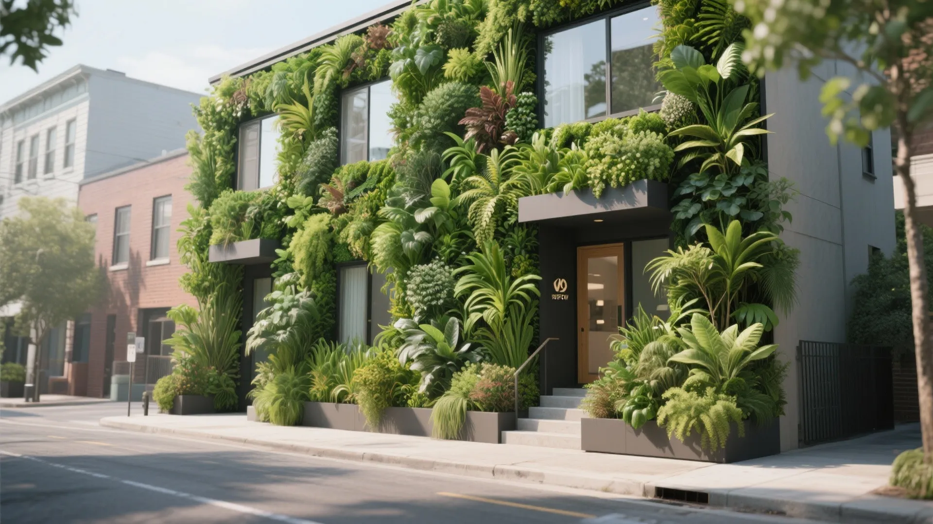 3. Green Living Walls