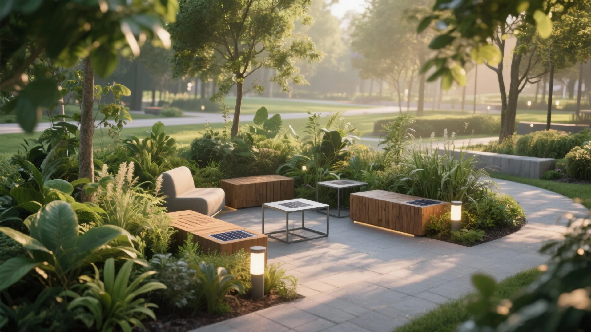 Green Lounge Corners