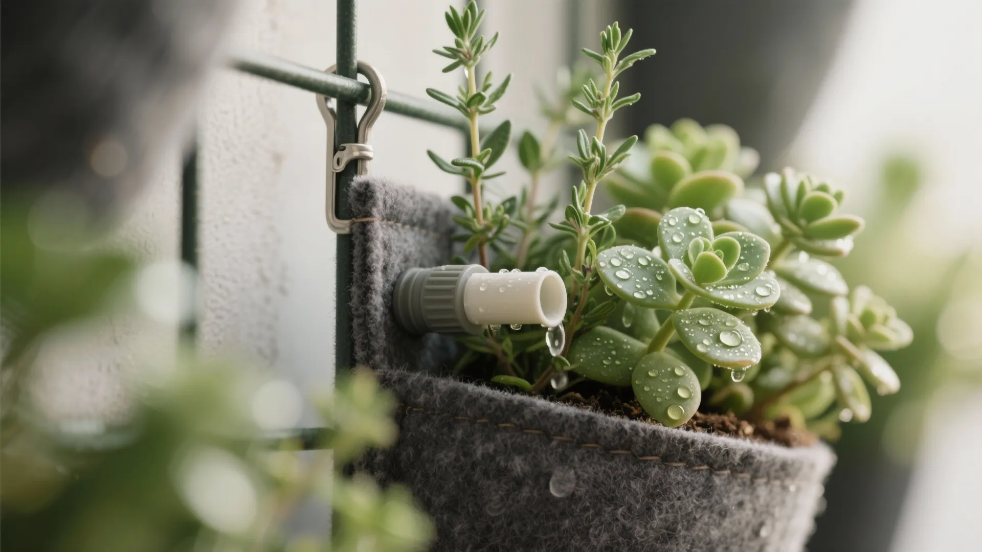 3) Vertical Green Wall and Shade Layering