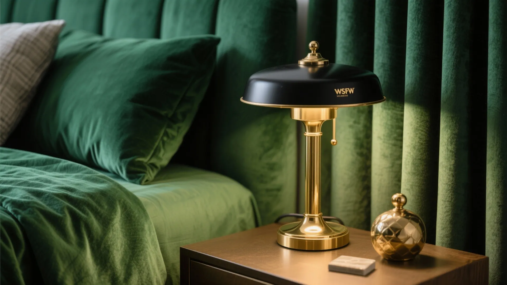 4. Green accents with metallics